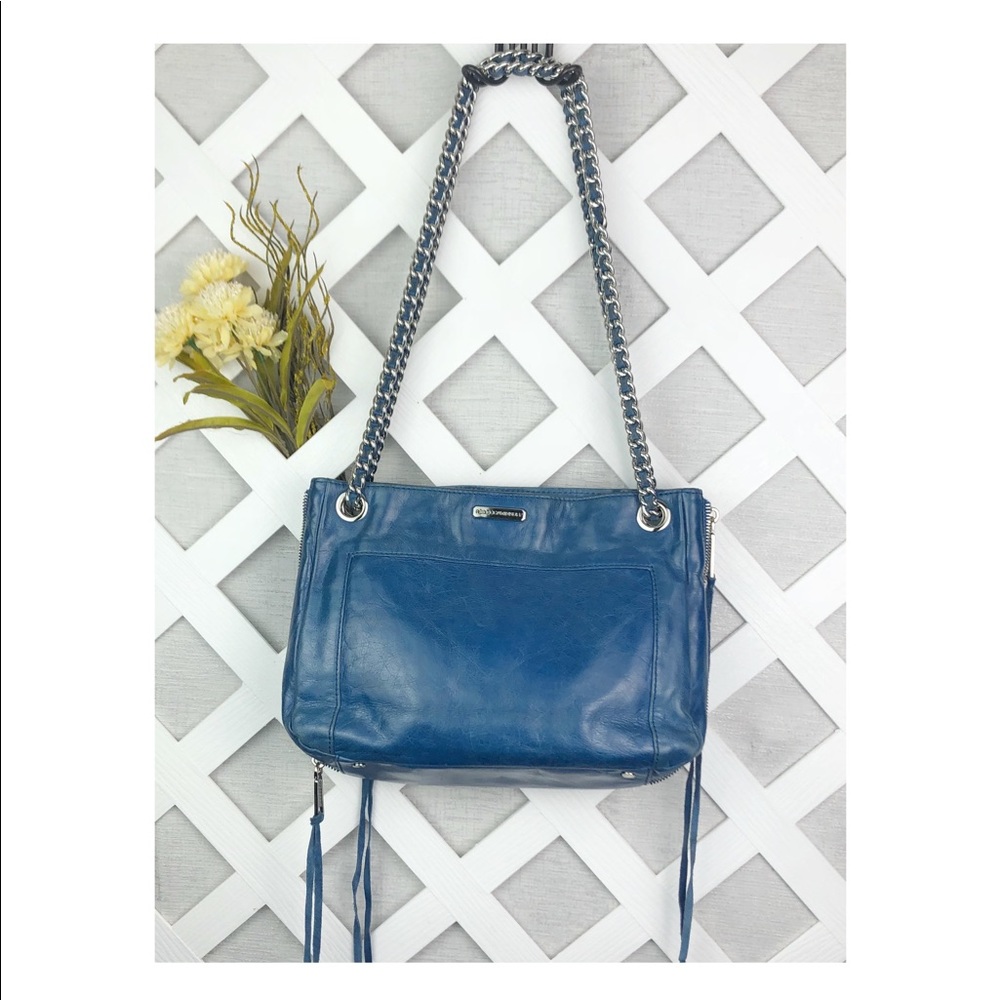 Rebecca Minkoff Swing Double Chain Leather Bag